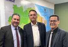 Deputado Gilson de Souza e Pr. Itamar Paim cumprem agendas em Brasília e se reúnem com Bolsonaro