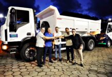 Deputado Gilson de Souza garante caminhão basculante para Matinhos
