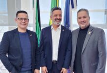 Deputados Gilson de Souza e Itamar Paim cumprem agenda oficial em Ponta Grossa