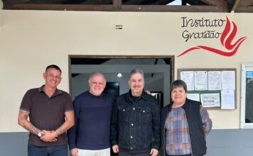 Gilson de Souza visita Instituto Gratidão e conhece trabalho de recuperação e reinserção social