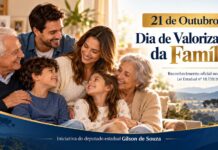 Família: o alicerce da sociedade que virou lei no Paraná por iniciativa do deputado Gilson de Souza