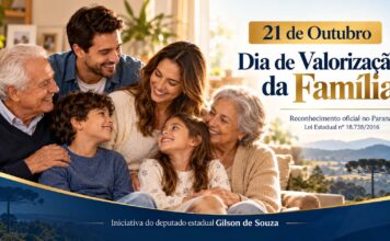 Família: o alicerce da sociedade que virou lei no Paraná por iniciativa do deputado Gilson de Souza